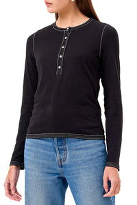 Celine Henely in Black