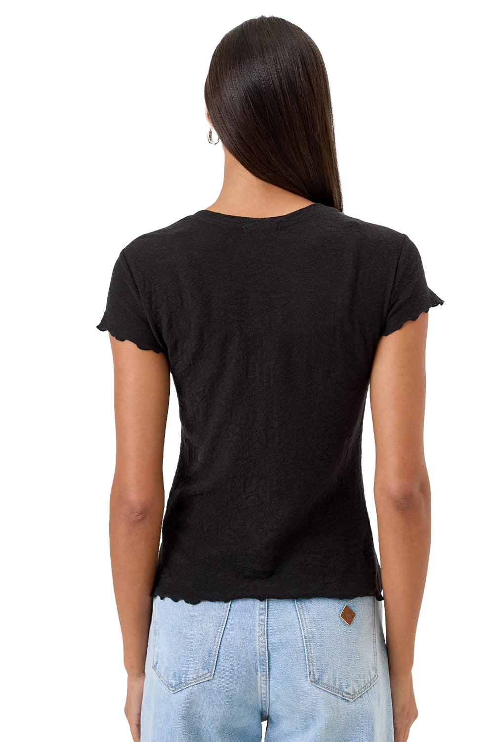 Love Story Tee in Black