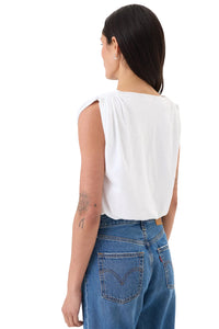 Marina Bubble Top in White