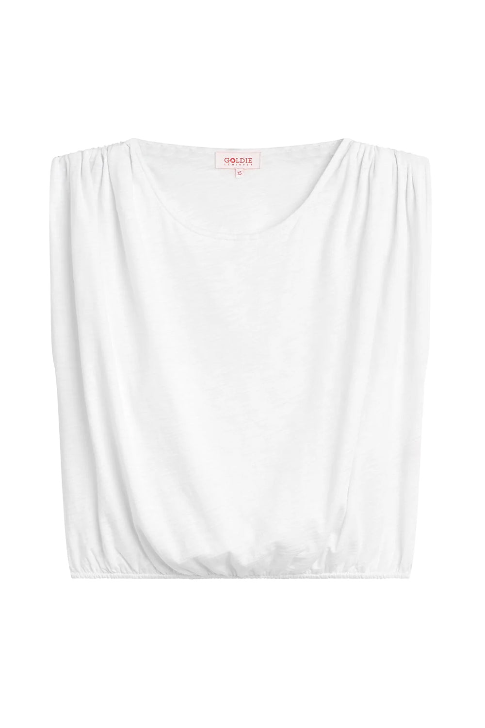 Marina Bubble Top in White