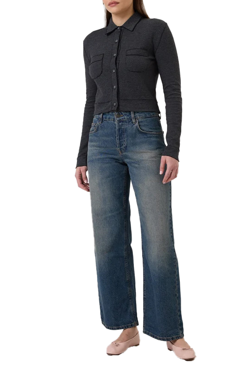 Stella Jacket in Charcoal Heather