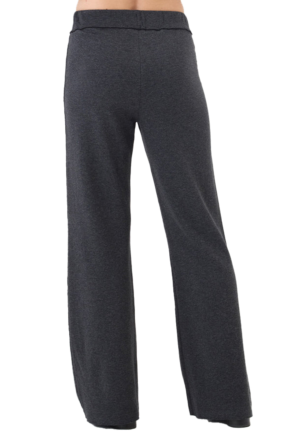 Stella Flare Pant in Charcoal Heather