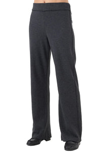Stella Flare Pant in Charcoal Heather