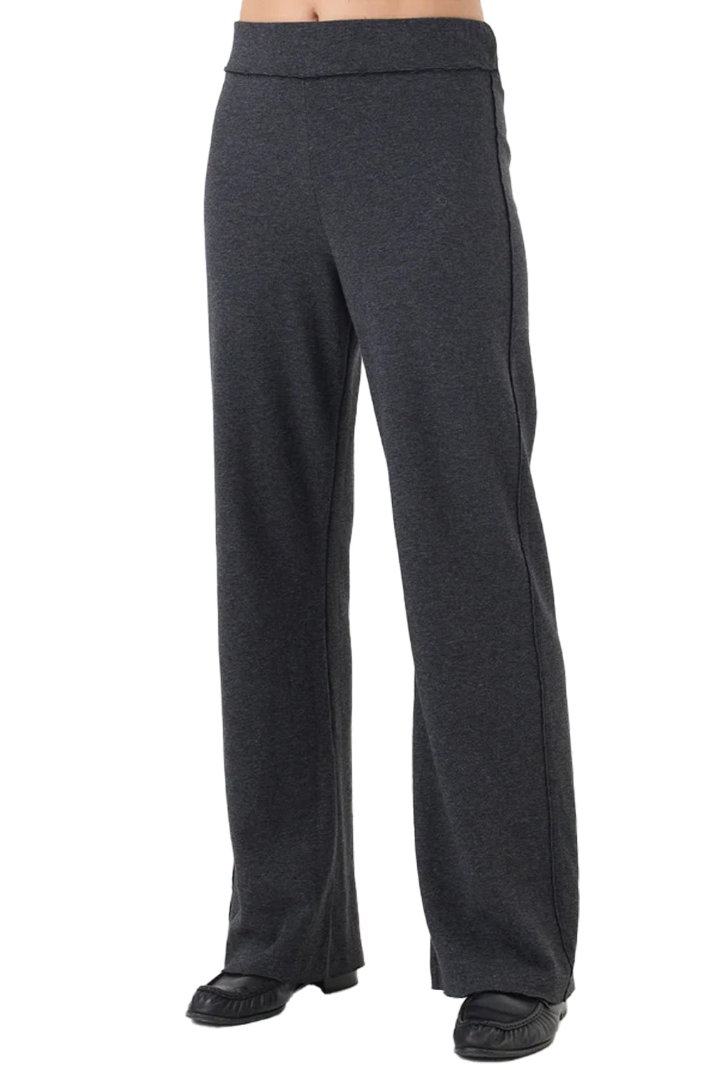 Stella Flare Pant in Charcoal Heather