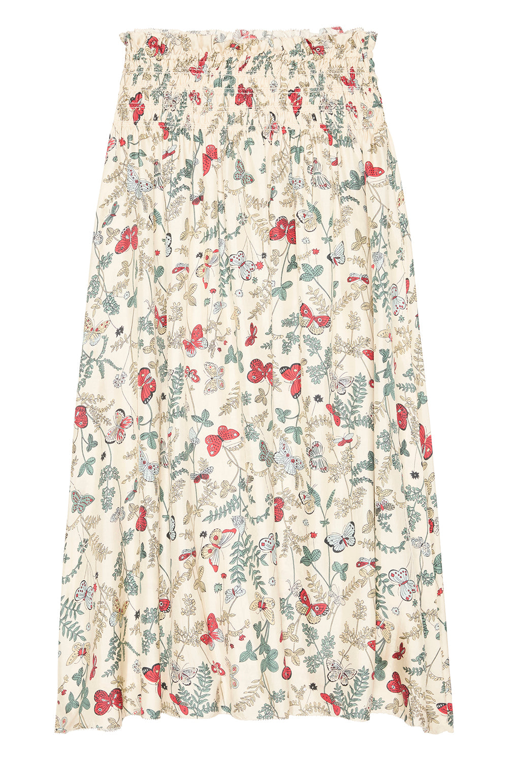 The Canary Skirt in Floating Butterfly