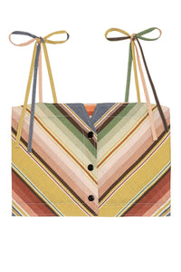 The Folio Tank in Davenport Stripe