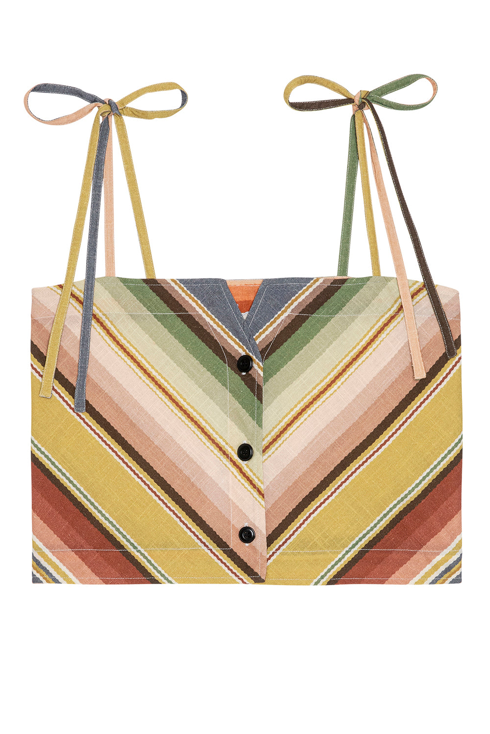 The Folio Tank in Davenport Stripe