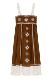 The Sparrow Dress in Chocolate