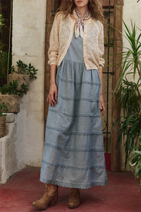 The Crochet Cardigan in Natural