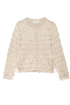 The Fringe Cardigan in Natural