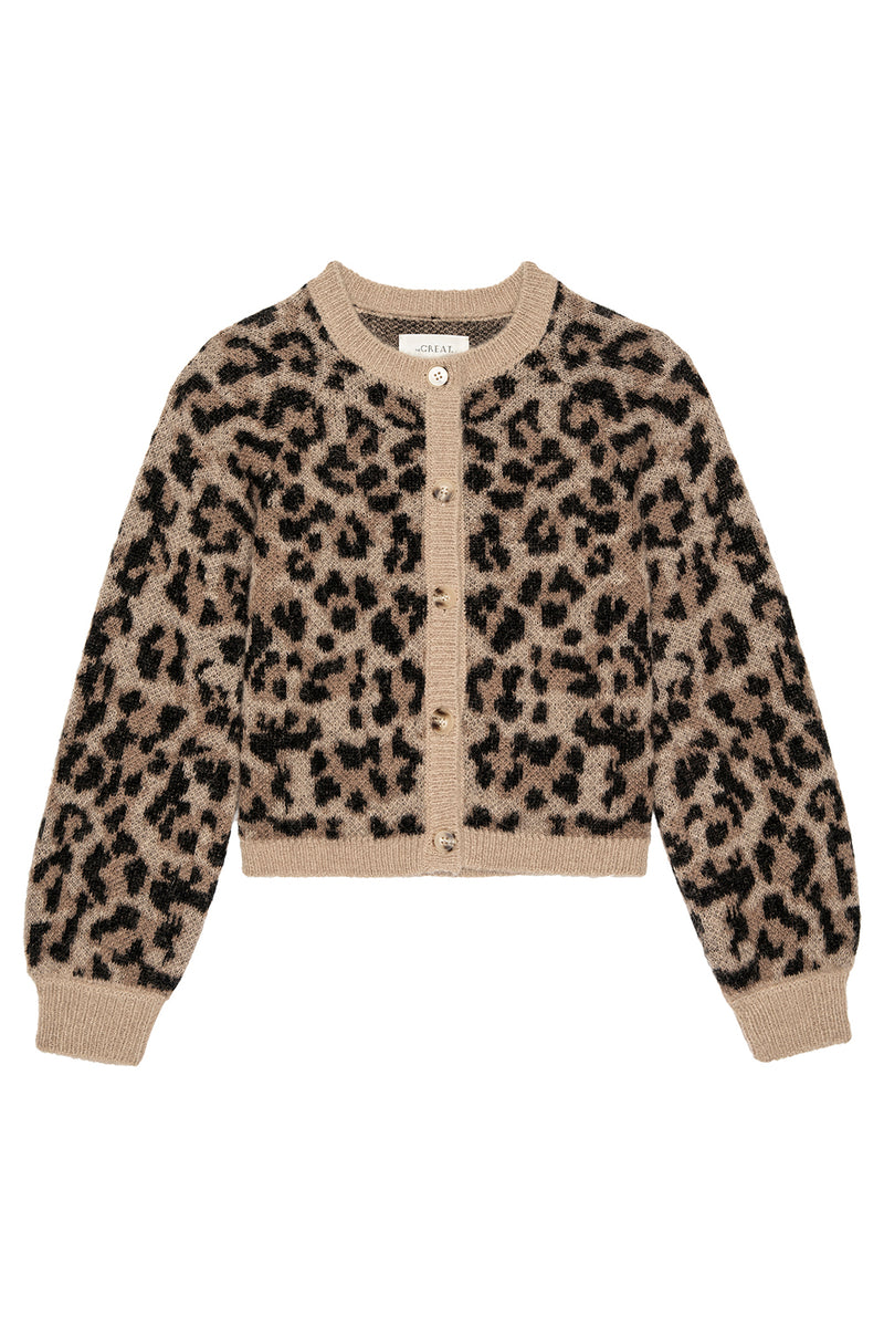 The Windsor Cardigan in Leopard