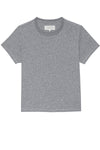 The Little Tee in Heather Grey