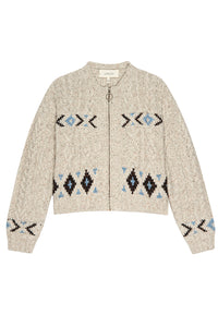 The Cavern Cardigan in Oat