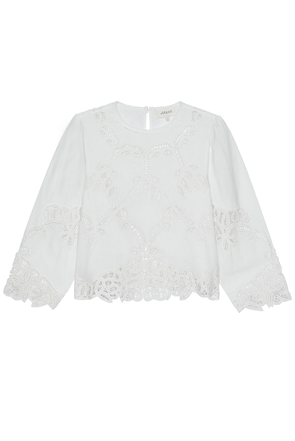 The Picnic Top in White