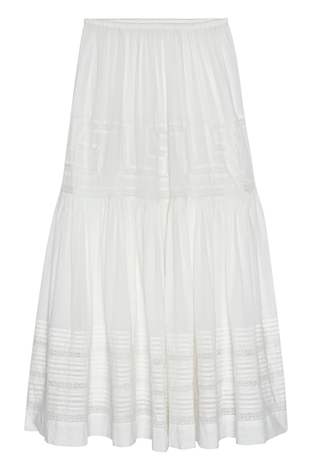 The Victorian Skirt in White