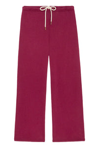 The Fleece Lap Sweatpant in Plum
