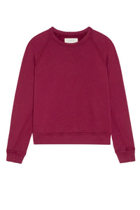 The Fleece Rookie Sweatshirt in Plum