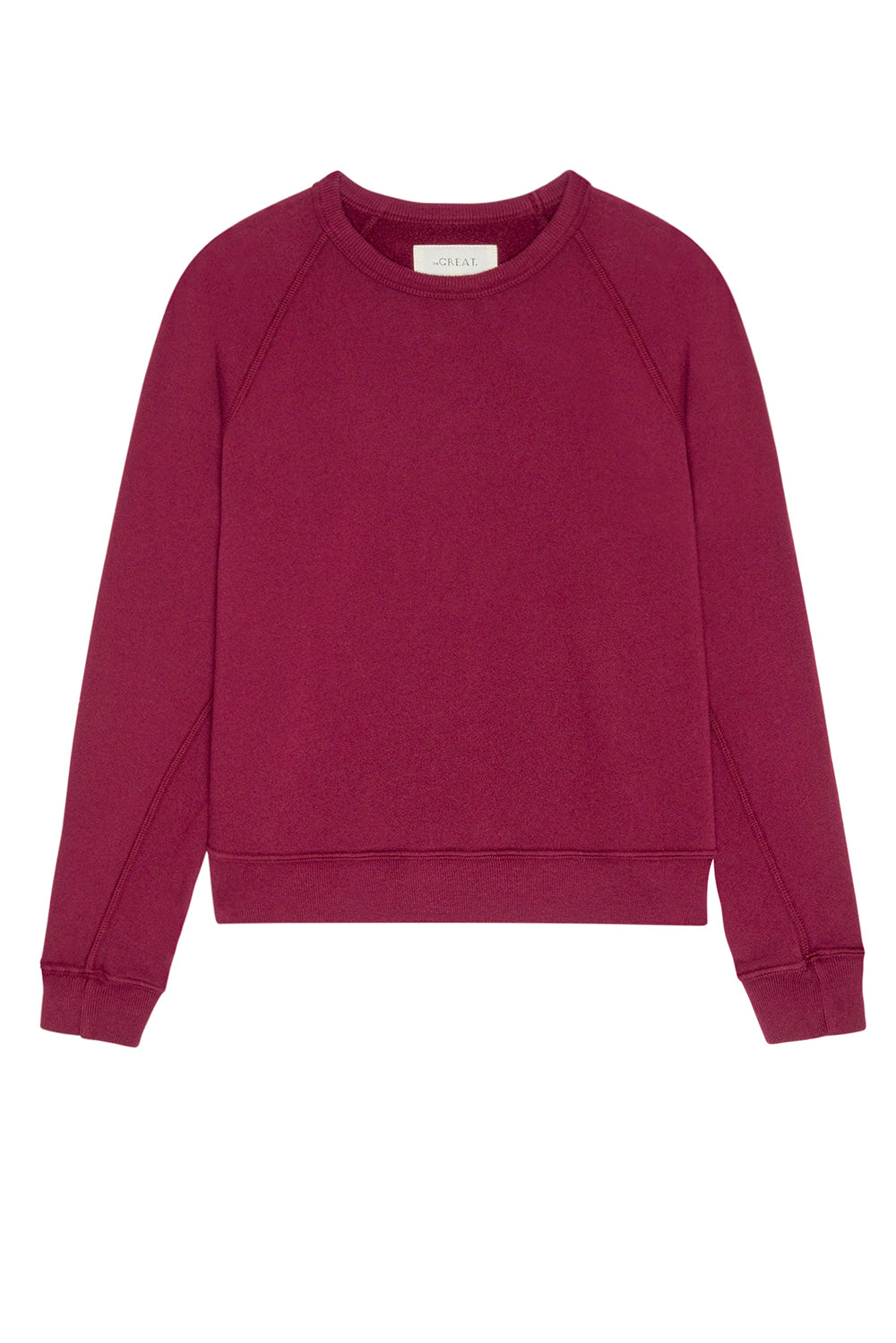 The Fleece Rookie Sweatshirt in Plum