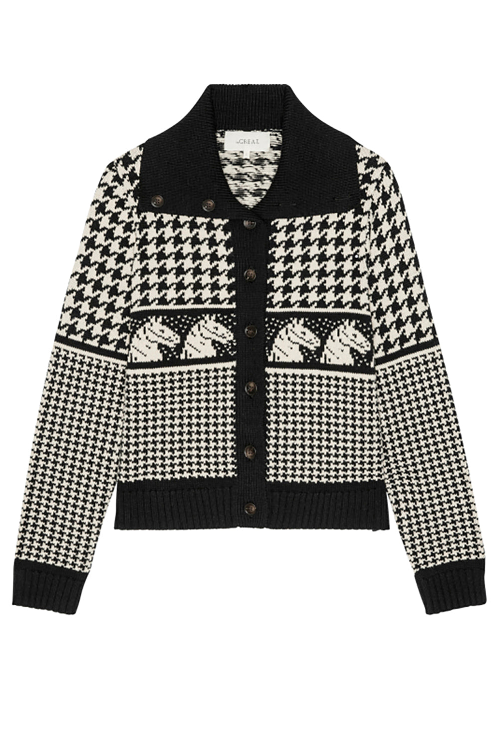 The Pony Cardigan in Black