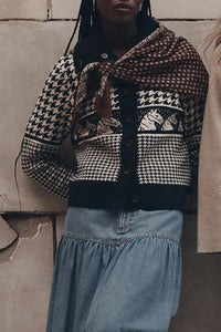 The Pony Cardigan in Black