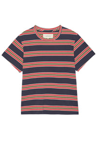 The Little Tee in Scout Stripe