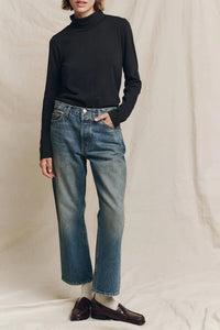 The Turtleneck in Almost Black
