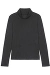 The Turtleneck in Almost Black