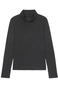 The Turtleneck in Almost Black