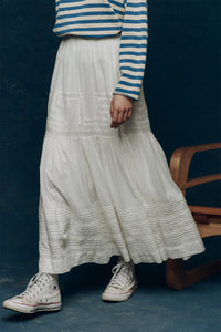 The Victorian Skirt in White