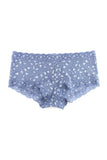 Signature Lace Boyshort in Cross Dyed Leopard