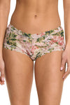 Printed Signature Lace Boyshort in French Garden