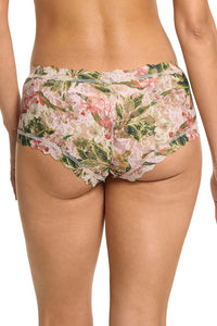 Printed Signature Lace Boyshort in French Garden