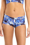 Signature Lace Printed Boyshort in Such A Blue Blue