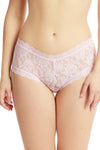 Signature Lace Boyshort in Bliss Pink