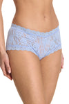 Signature Lace Boyshort in Clarity Blue