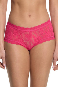 Signature Lace Boyshort in Sweet Tart Pink