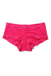 Signature Lace Boyshort in Sweet Tart Pink