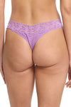 Signature Lace Original Rise Thong in Venus Purple