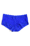 Signature Lace Boyshort in Sapphire