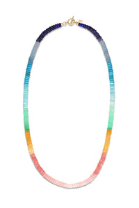 ALLEGRA Multi-Gem Bead Strand Necklace with 14k Findings
