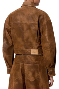 Belma Jacket in Brown