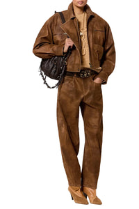 Belma Jacket in Brown