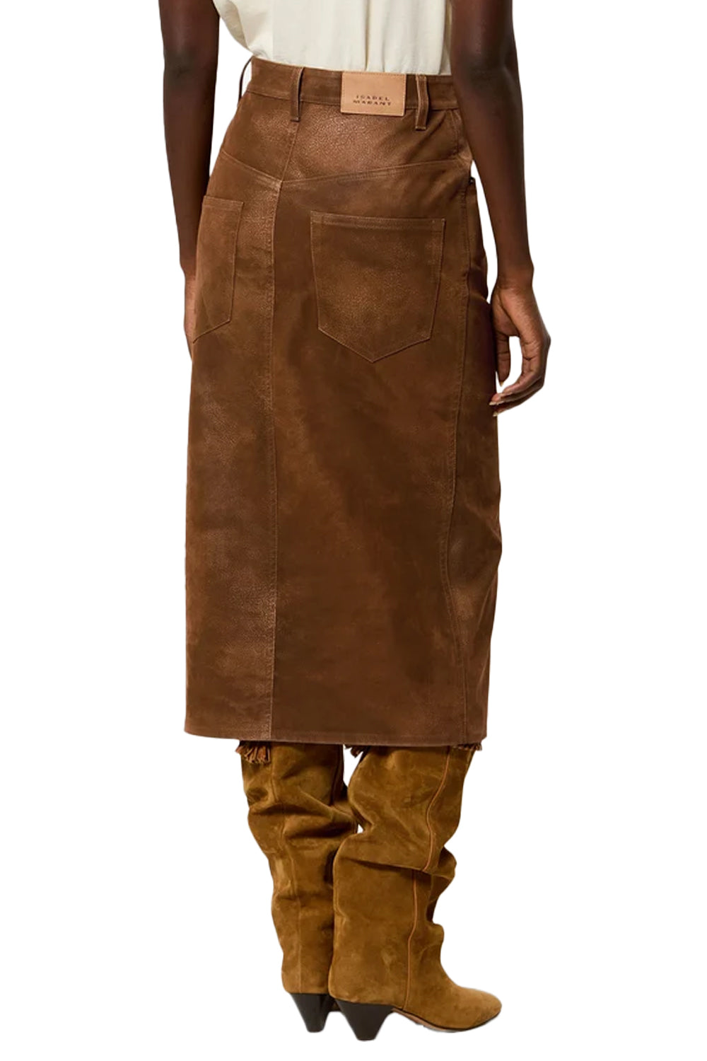 Bisane Skirt in Brown