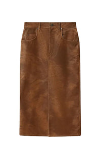 Bisane Skirt in Brown