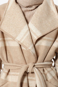 Brea Coat in Sand
