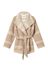 Brea Coat in Sand