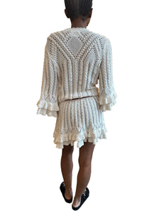 Nirina Dress in Ecru