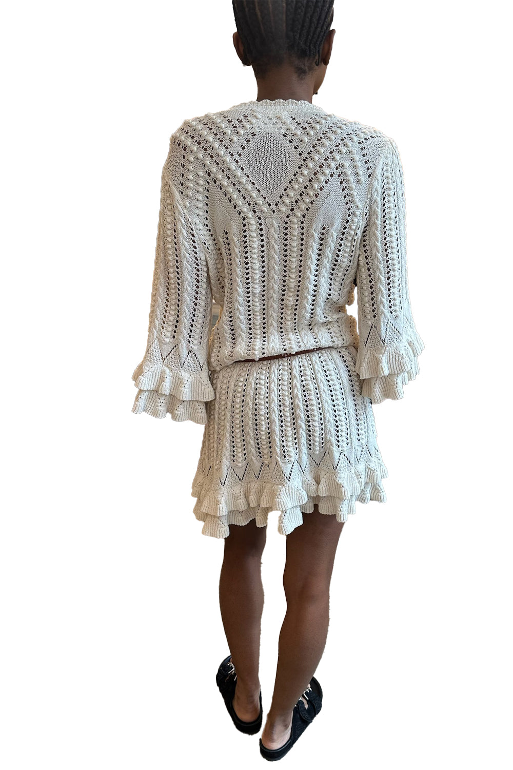 Nirina Dress in Ecru