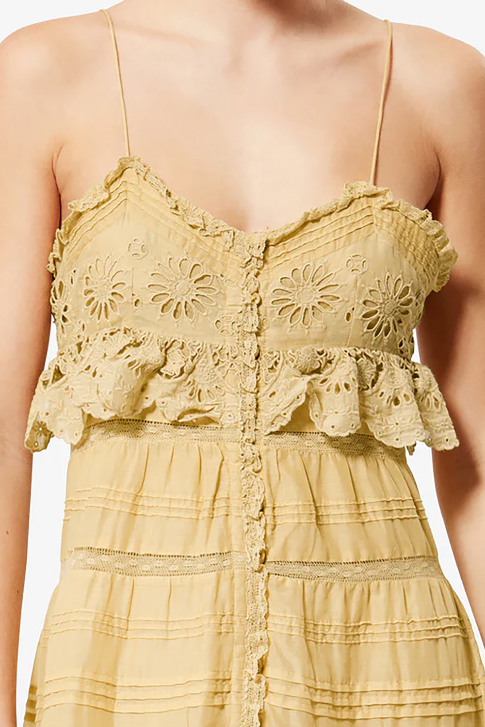 Paule Dress in Light Ochre