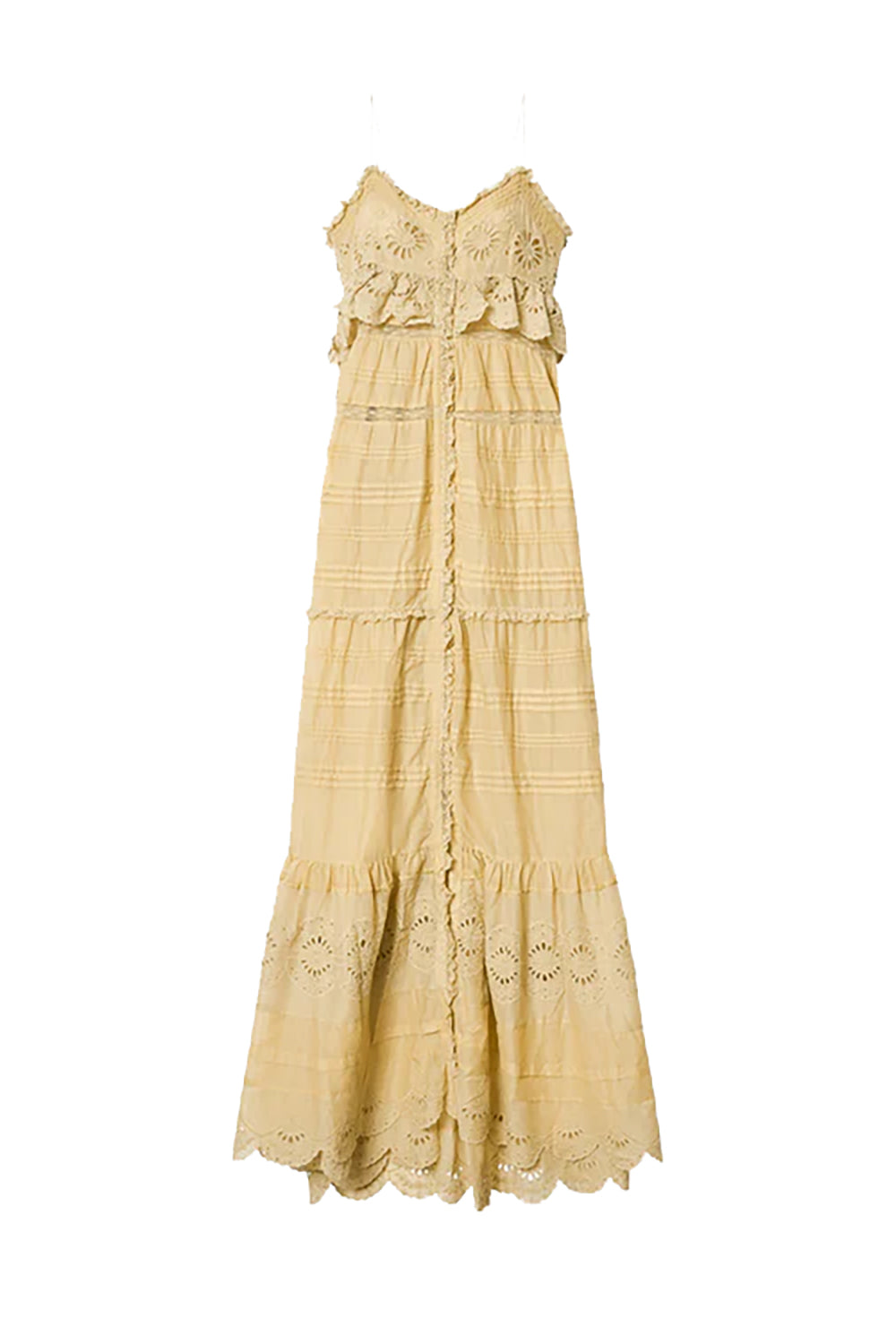 Paule Dress in Light Ochre